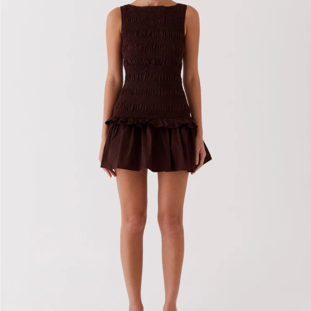 Peppermayo Garden Kisses Shirred Mini Dreas